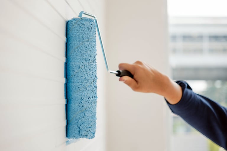 Interior painting project